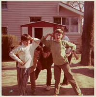 Basketball in the Yard